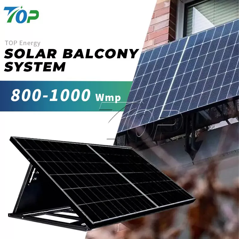 Eco-Friendly Balcony Solar Panels